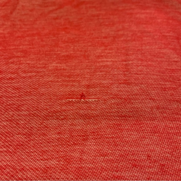 University of Nebraska UNL 3/4 zip jacket size S thumbhole sleeves two tone red - Picture 16 of 16